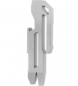 Obstructures Silver Large Stainless Steel Pry/Open Pocket Tool