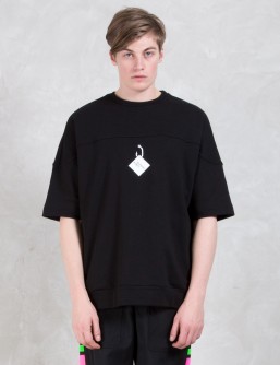 Munsoo Kwon Fish Hook Oversized S/S Sweatshirt