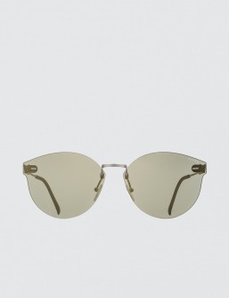 Super by Retrosuperfuture Tuttolente Panamá Ivory Sunglasses