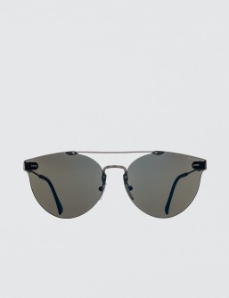 Super by Retrosuperfuture Tuttolente Giaguaro Blue Sunglasses