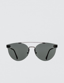 Super by Retrosuperfuture Tuttolente Giaguaro Black Sunglasses