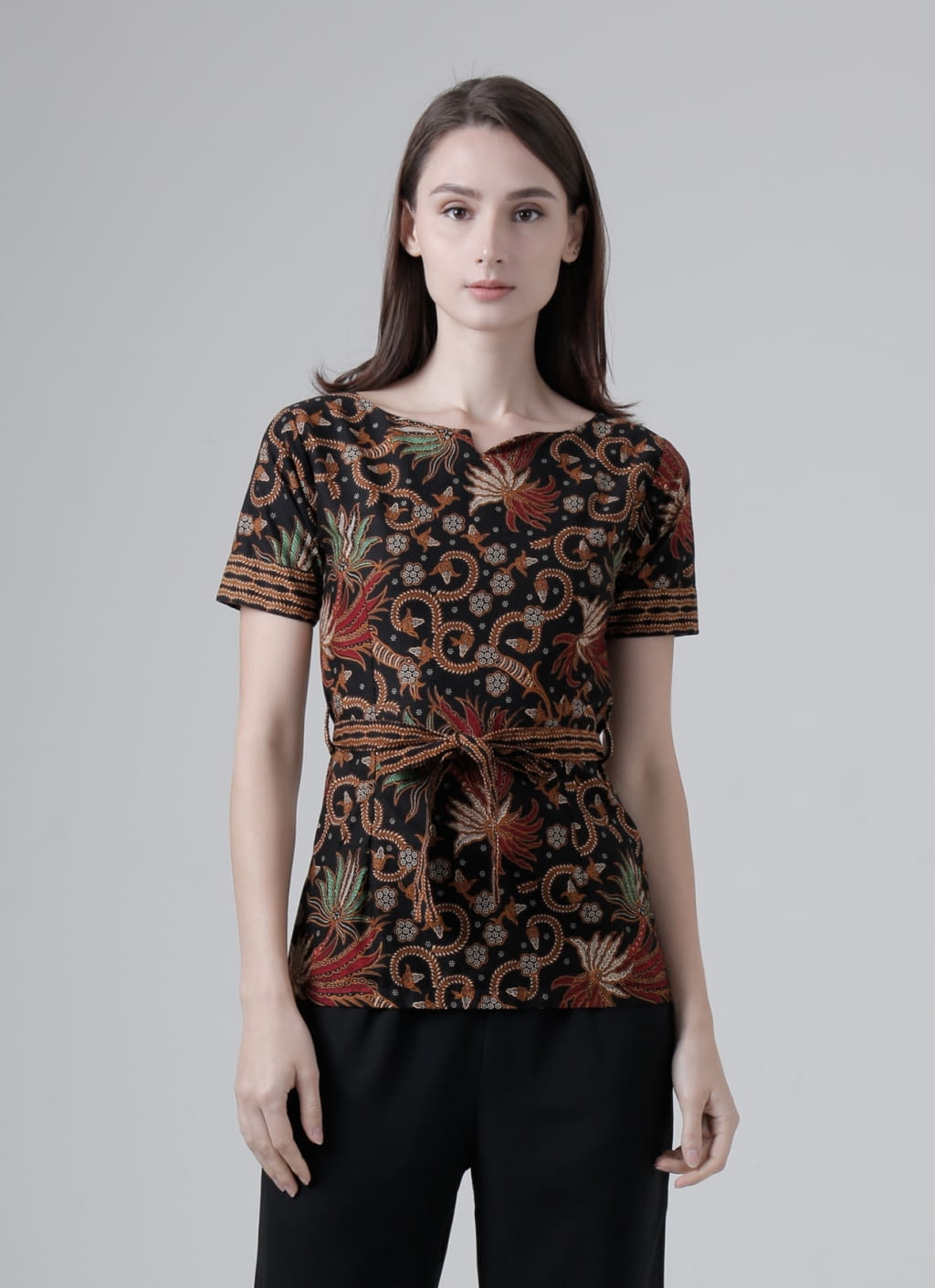 buy original rianty batik brown kannya batik blouse at indonesia bobobobo buy original rianty batik brown kannya batik blouse at indonesia bobobobo