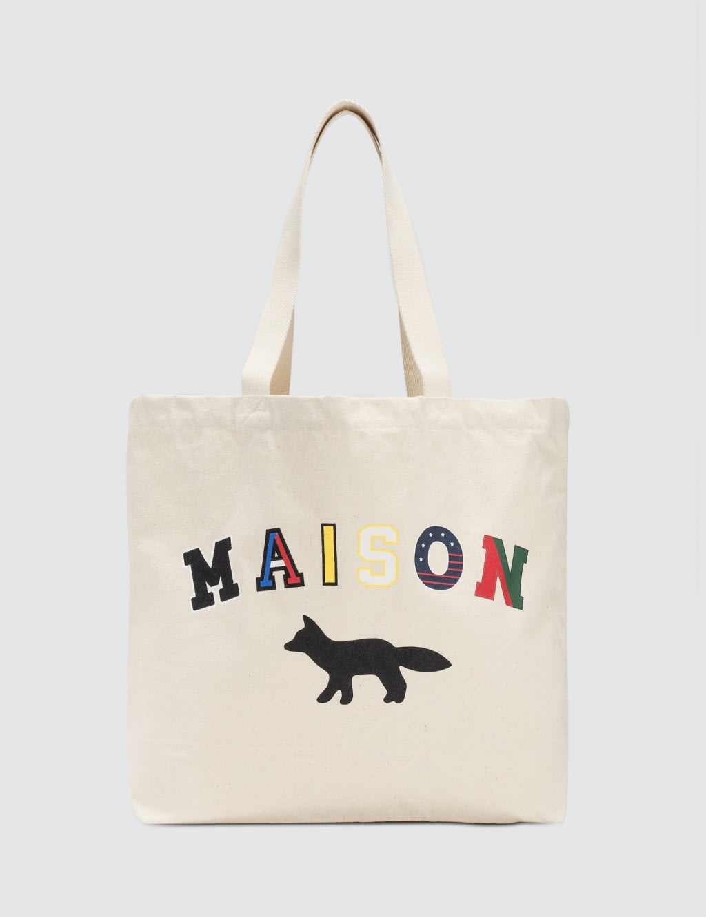 MAISON KITSUNE Maison Fox Tote Bag