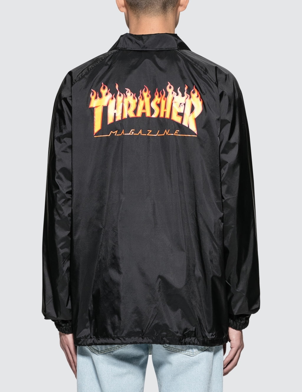 Thrasher Flame Coach Jacket
