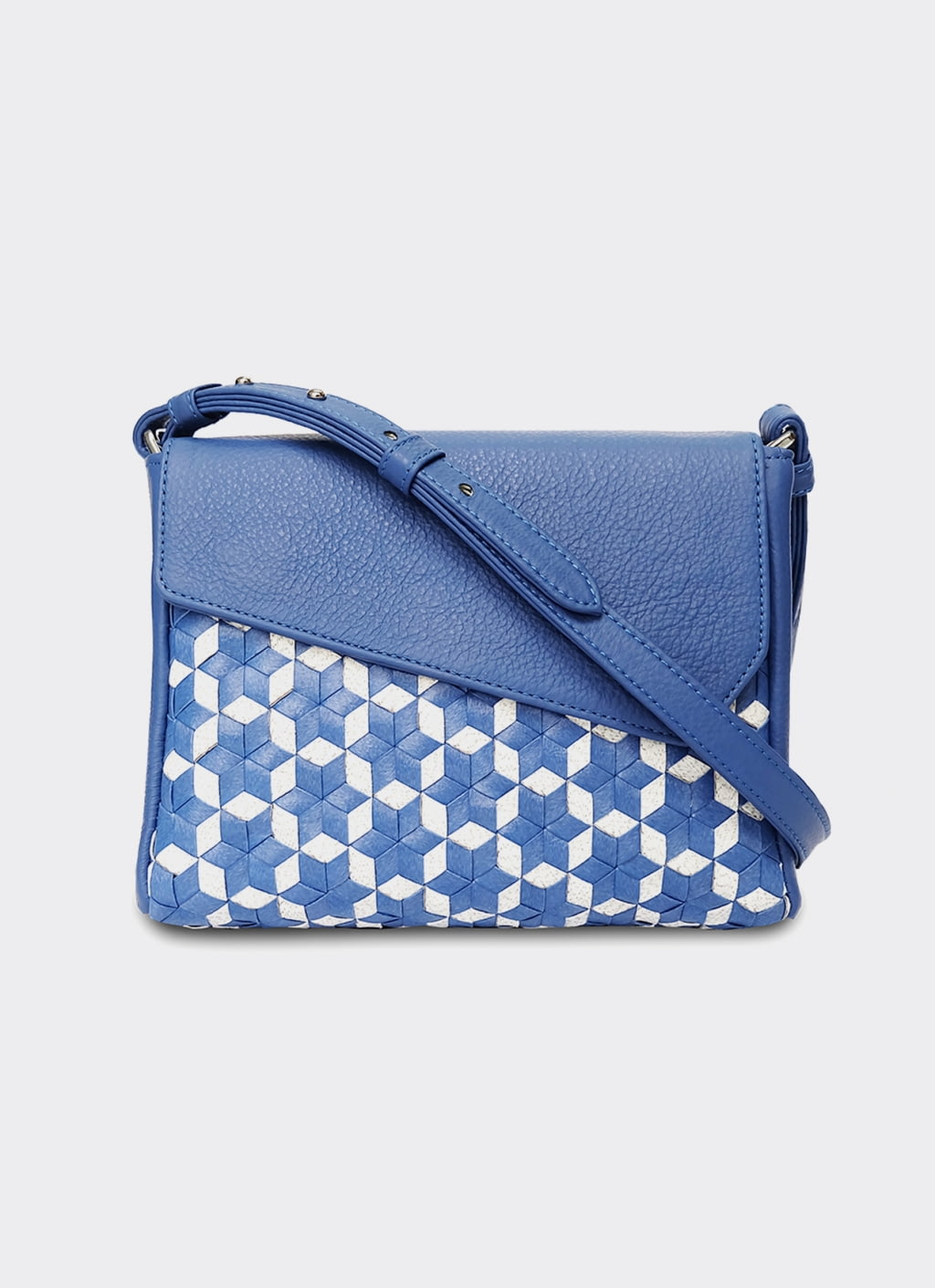 Chameo Couture Blue Matisse Choo Sling Bag