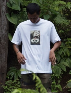 Lawrence Blair White Dance of The Warriors T-Shirt